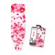 Ironing Board Cover B - 124 x 38 cm, Complete Set - Pink Santini, Fairtrade cotton