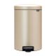 NewIcon Pedal Bin - 20 litre - Metallic Gold