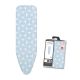 Ironing Board Cover B - 124 x 38 cm, Complete Set - Fresh Breeze, Fairtrade cotton
