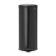 NewIcon Pedal Bin - 30 litre - Matt Black