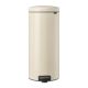 NewIcon Pedal Bin - 30 litre - Soft Beige