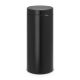 Touch Bin New - 30 litre - Matt Black