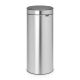 Touch Bin New - 30 litre - Matt Steel Fingerprint Proof