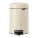 NewIcon Pedal Bin - 3 litre - Soft Beige