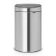 Touch Bin New - 40 litre - Matt Steel Fingerprint Proof