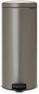 Brabantia 114441 Pedal Bin newIcon with Plastic Inner Bucket, 30 Litre - Platinum