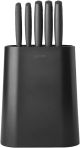 Brabantia 123061 Tasty+ Knife Block PlUS Knives, Dark Grey