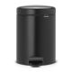 NewIcon Pedal Bin - 5 litre - Matt Black