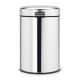 NEWICON WALL MOUNTED BIN 3L BRL.STEEL
