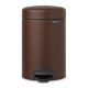 NEWICON PEDALBIN-3L Mineral Cosy Brown