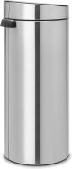 Brabantia 115462 Touch Bin New, 30 Litre Matt Steel Fingerprint Proof