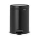 NewIcon Pedal Bin - 3 litre - Matt Black