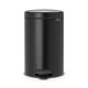 NewIcon Pedal Bin - 5 litre - Matt Black