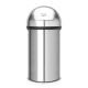 Push Bin - 60 litre - Matt Steel