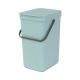Sort & Go Waste Bin - 12 litre - Mint